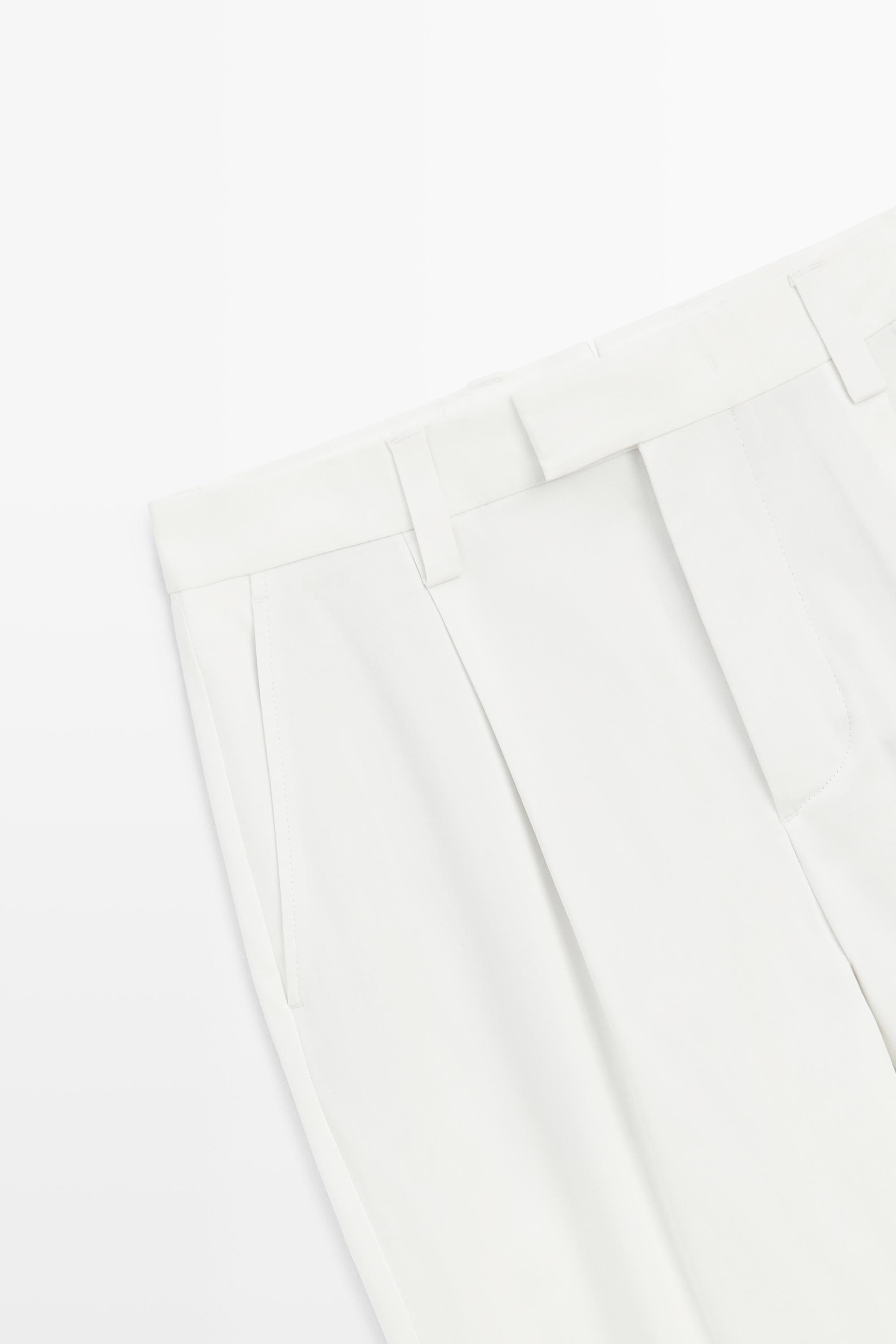Cotton blend pants